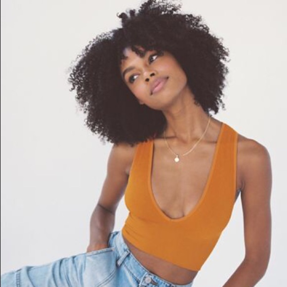 Urban Outfitters Seamless Plunging Bra Top
